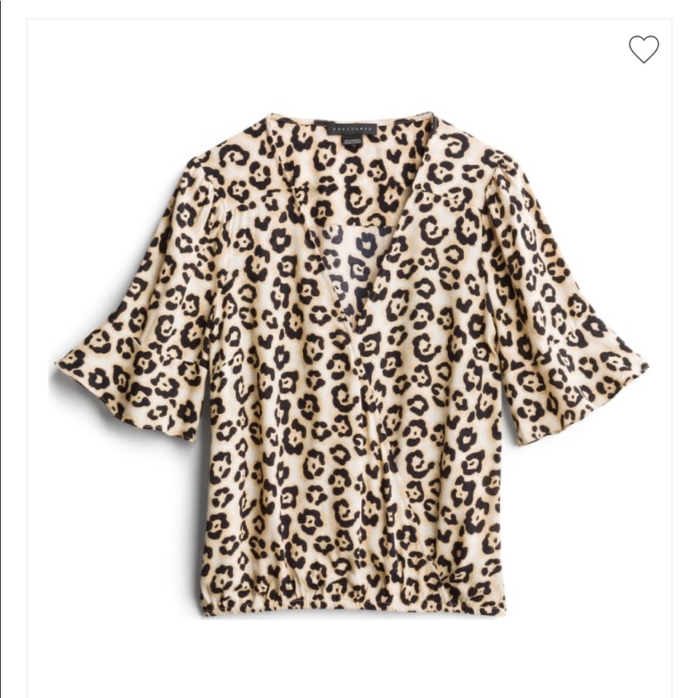 Sanctuary Stitch Fix Derona Surplice Top NWOT